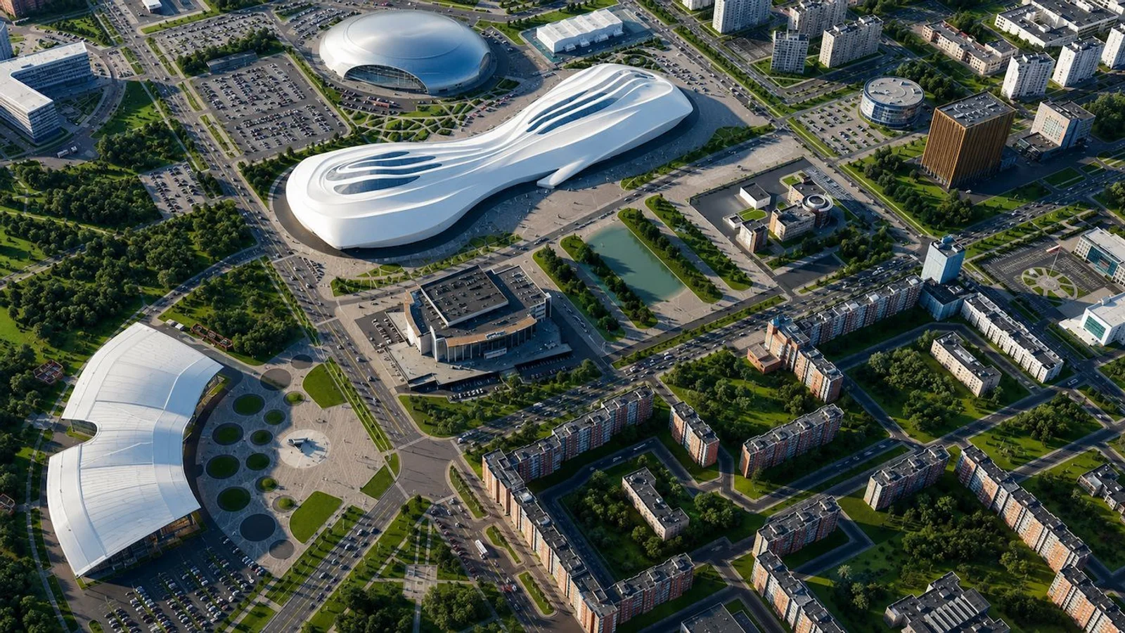 Кейс: Проект спортивного комплекса с торговой составляющей
