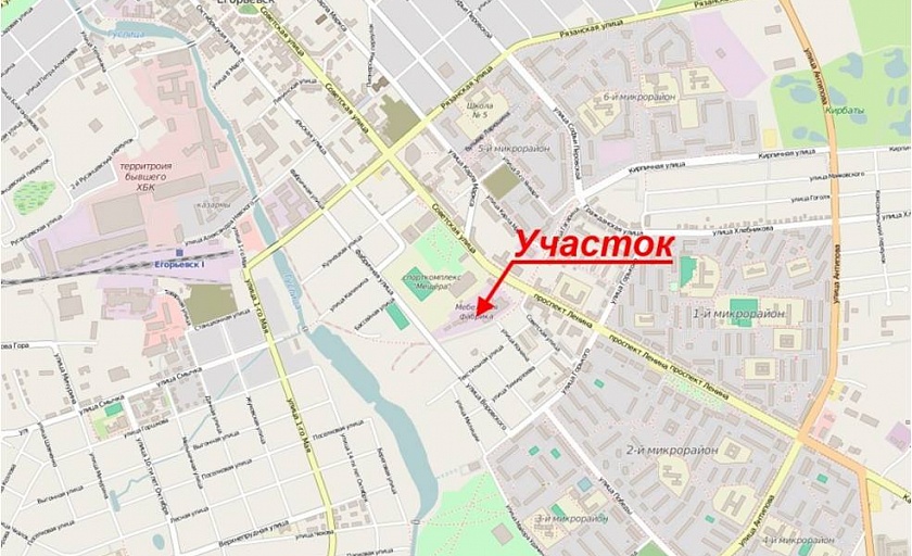 ПРОДАЖА: Земельный участок под строительство торгового центра, г. Егорьевск 